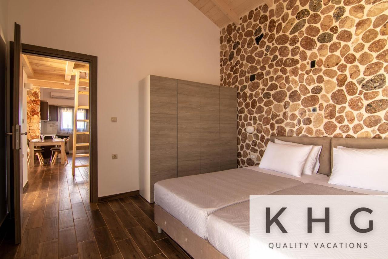 Leo'S Stone Made Villa! Karavádhos Exteriér fotografie